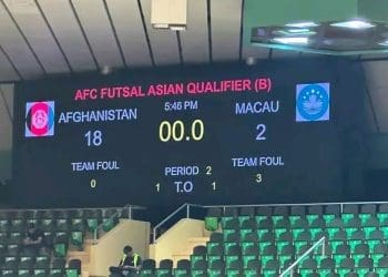 تیم فوتسال افغانستان تاریخ‌سازی کرد
