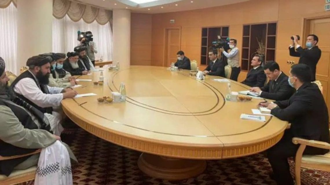 سفر هیات بلند پایه‌ی ترکمنستان به افغانستان