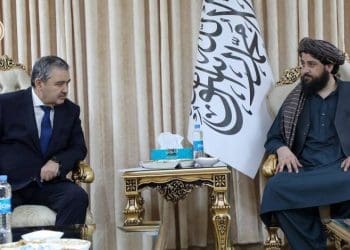 دیدار سرپرست وزارت دفاع طالبان با رئیس استخبارات و سرحدات اوزبیکستان