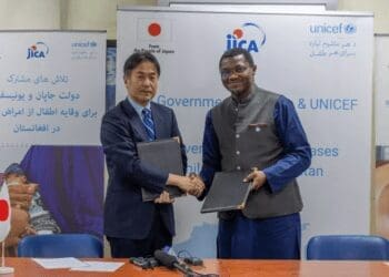 یونیسف می‌گوید که جاپان حدود ۷ میلیون دالر برای بخش واکسیناسیون در افغانستان کمک کند