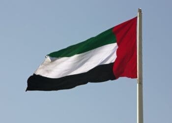 دیدار امیر امارات متحده‌ی عربی با سراج‌الدین حقانی