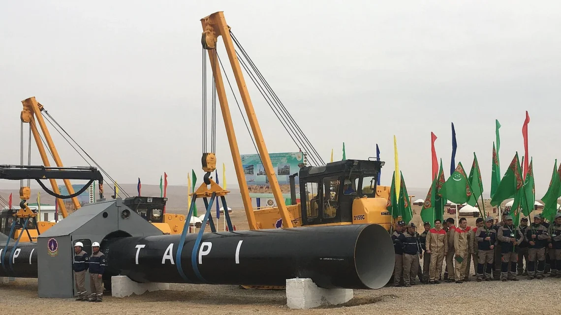 ترکمنستان آمادهی آغاز کار پروژهی «تاپی» است