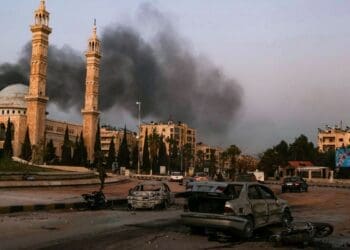 شبکه‌ی حقوق بشر سوریه از جان باختن افراد ملکی در حمله‌ی هوایی روسیه خبر می‌دهد