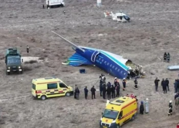 سقوط هواپیمای آذربایجانی در کازاخستان؛ ۲۹ سرنشین نجات یافتند