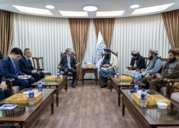 وزیر داخله طالبان با سفیر چین دیدار کرد