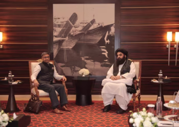 متقی با دبیر وزارت خارجه‌ی هند دیدار کرده‌است