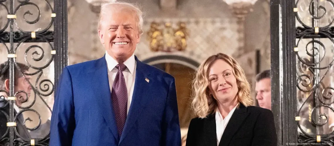 نخستوزیر ایتالیا با ترمپ دیدار کرد