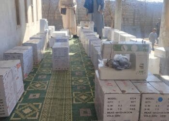 یونیسف برای صد تن از زنان در لغمان وسایل خیاطی توزیع کرد