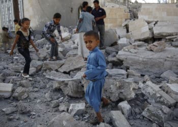 ملل متحد می‌گوید که بیش از  ۴۰۰ میلیون کودک در مناطق درگیر جنگ زند‌گی می‌کنند