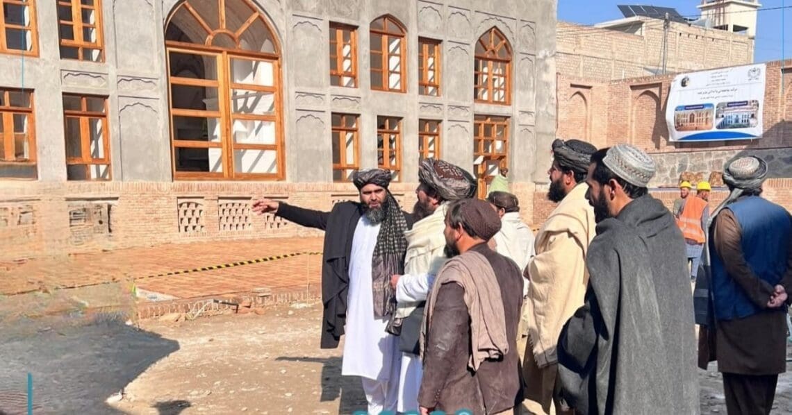 بازسازی خانه‌ی احمدشاه ابدالی؛ طالبان می‌گوید کار بازسازی ۹۰ درصد تمام شده‌است