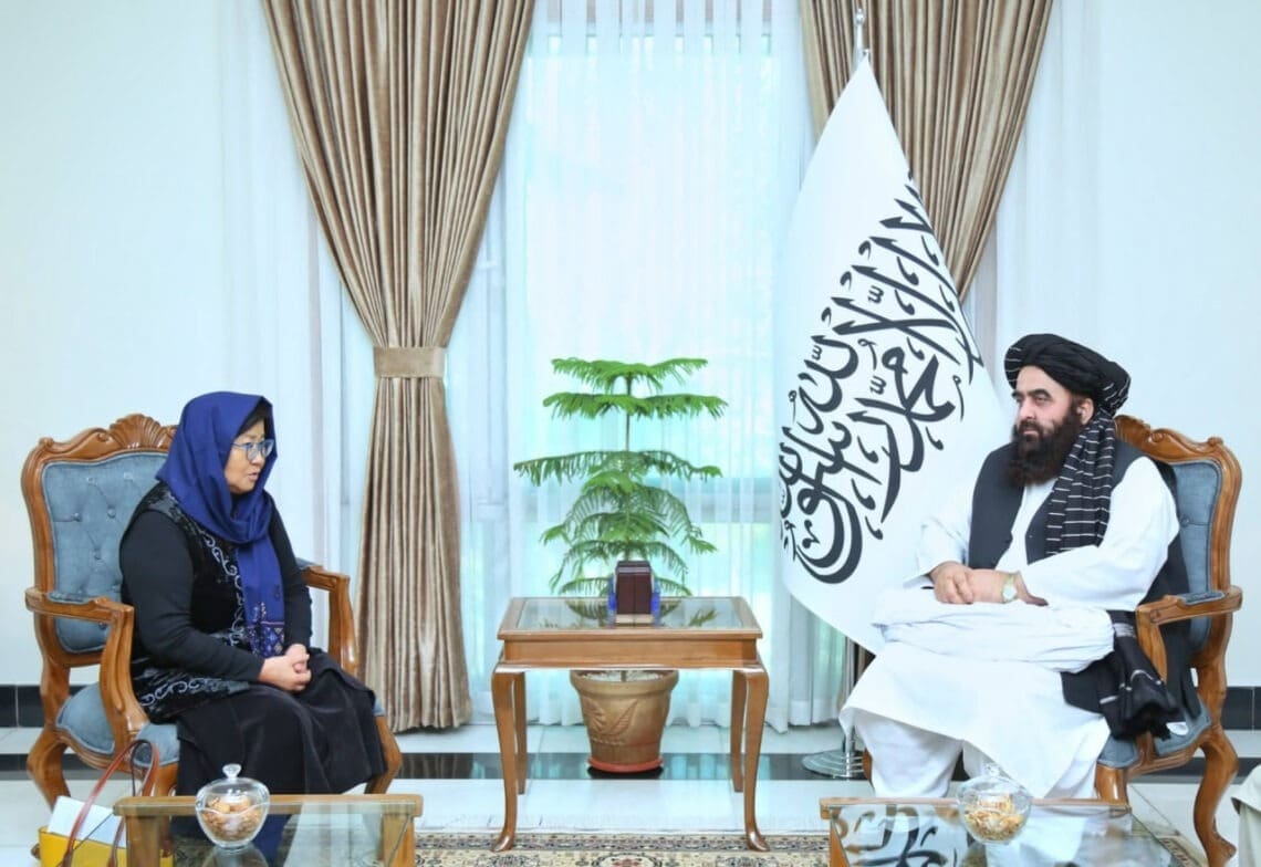 ستایش رئیس یوناما از طالبان؛ اوتنبایوا به طالبان گفتهاست «دستآوردهای» حاکمیت آنان را به جهان خواهد گفت