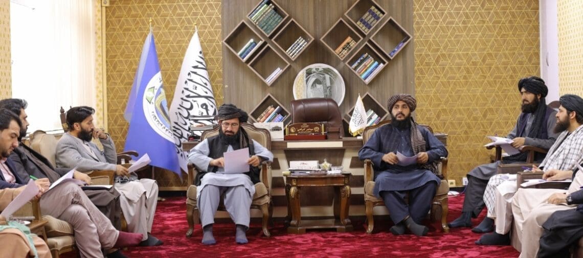 طالبان با مسئولان رسانه‌های داخلی نشست برگزار کرد