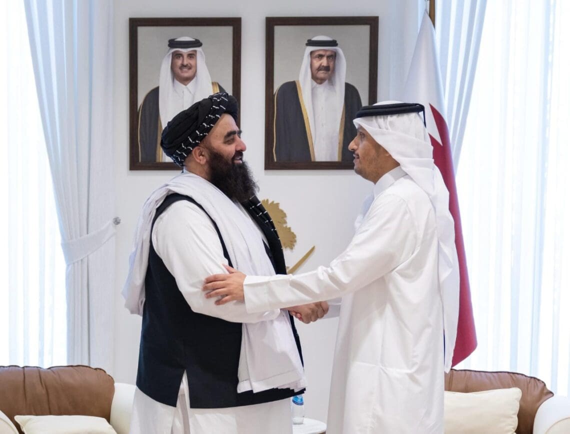 متقی به نخستوزیر قطر: نقش شما برای توسعهی روابط ما با جهان ستودنی است
