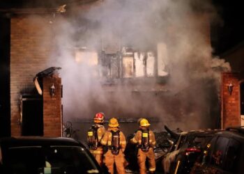 آتش‌سوزی در یک خانه‌ی سالمندان در چین جان ۲۰ تن را گرفت