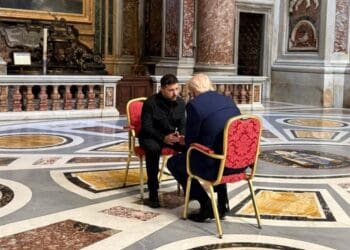 ترمپ و زلنسکی در واتیکان با هم دیدار کردند