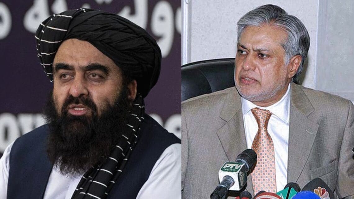 متقی از وزیر خارجه‌ی پاکستان خواست تا بار دیگر به افغانستان سفر کند