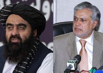 متقی از وزیر خارجه‌ی پاکستان خواست تا بار دیگر به افغانستان سفر کند