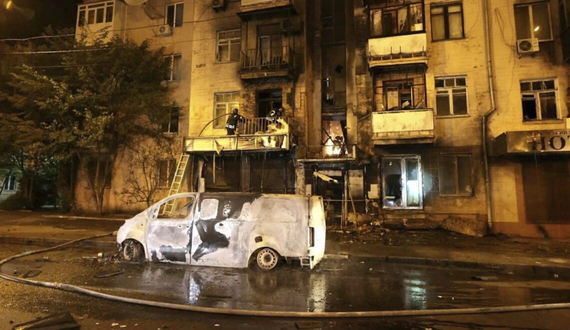 در حملات پهپادی متقابل ۴۷ اوکراینی و ۵ روسی زخم برداشتند