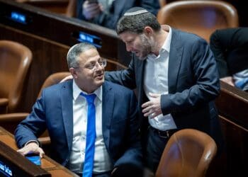 روزنامه‌‌ی تایمز: بریتانیا و متحدانش دو وزیر اسرائیل را تحریم می‌کنند