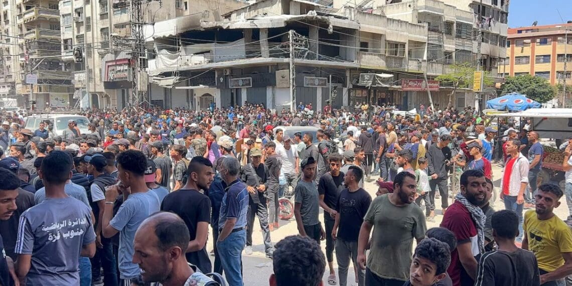 توزیع کمک‌ها در نوار غزه برای امروز متوقف شد