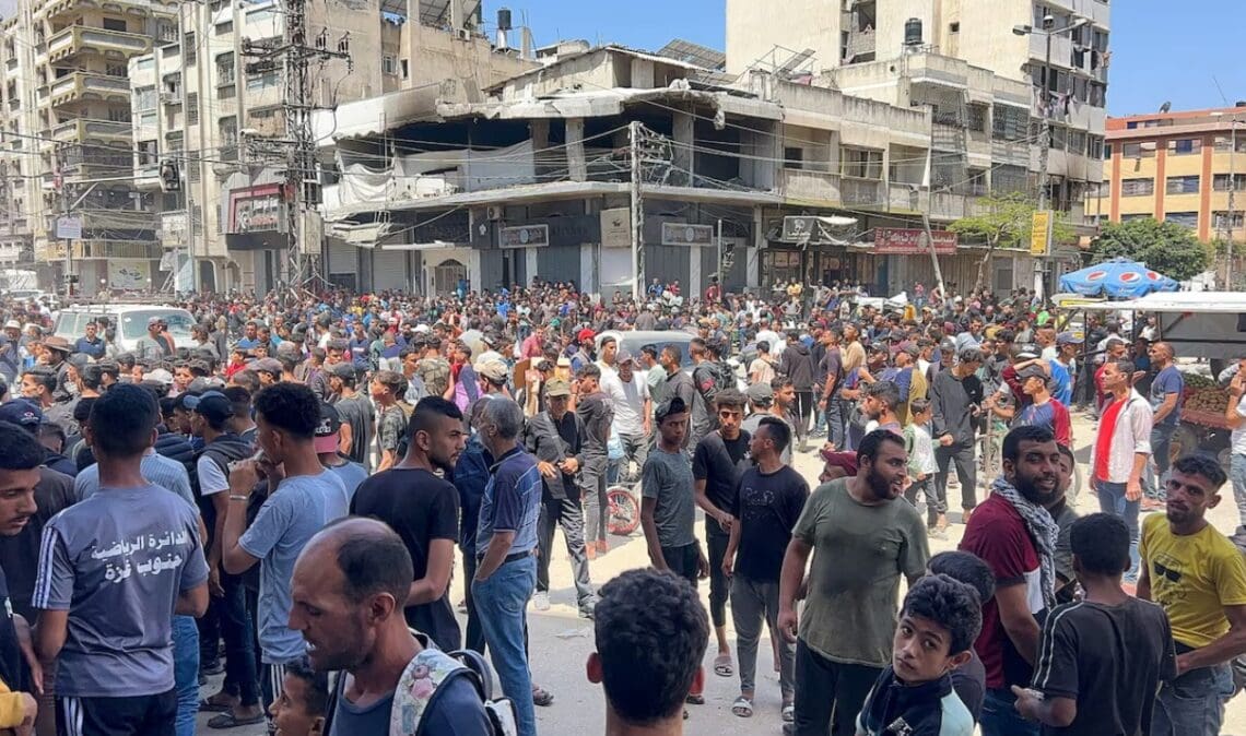 توزیع کمکها در نوار غزه برای امروز متوقف شد