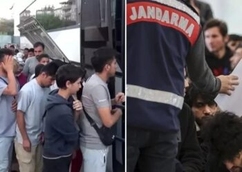 ترکیه ۱۴ مهاجر، از جمله شهروندان افغانستان را بازداشت کرد