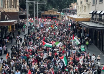 هزاران تن در سراسر استرالیا علیه جنگ غزه تظاهرات کردند