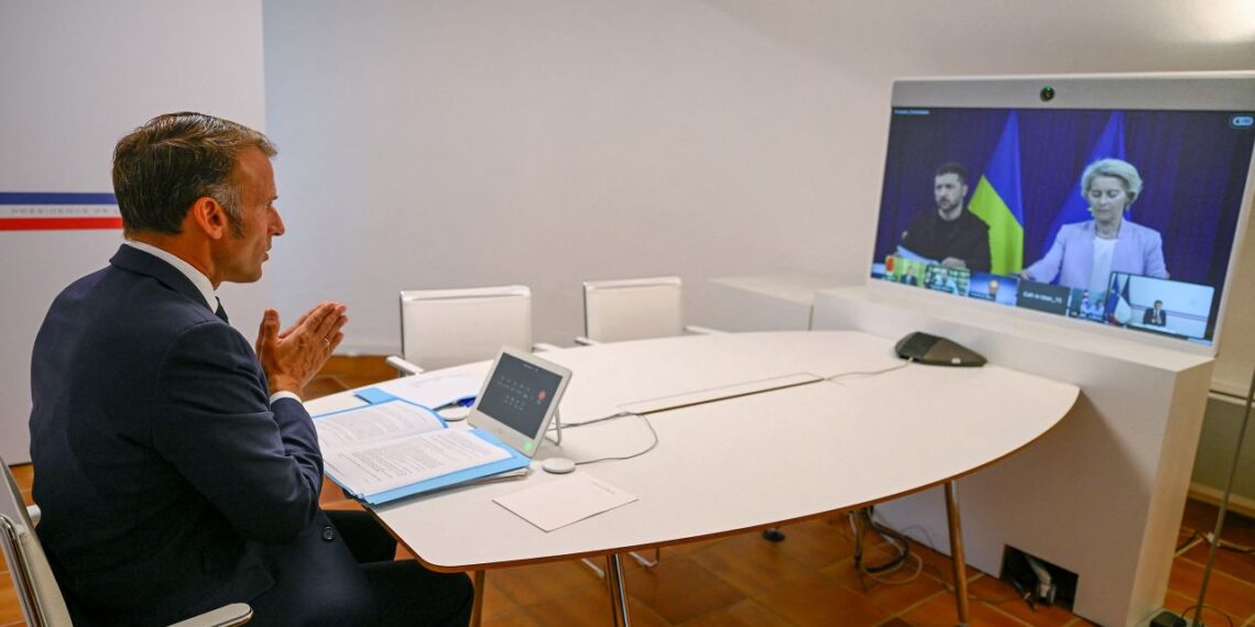 ائتلاف اروپایی حامی اوکراین نشست مجازی برگزار کرد