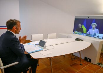 ائتلاف اروپایی حامی اوکراین نشست مجازی برگزار کرد