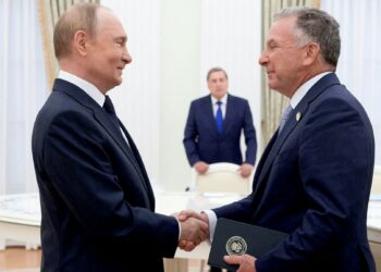 پوتین خواستار منطقه‌ی دونباس اوکراین در ازای آتش‌بس است