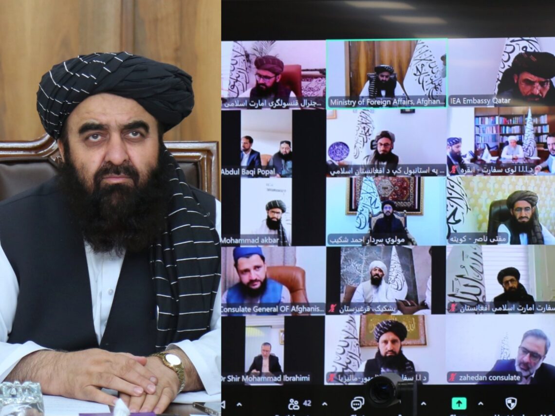 متقی به دیپلوما‌ت‌های طالبان در خارج: از کشورهای‌ میزبان‌تان برای زمین‌لرزه درخواست کمک کنید