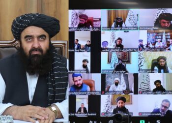 متقی به دیپلوما‌ت‌های طالبان در خارج: از کشورهای‌ میزبان‌تان برای زمین‌لرزه درخواست کمک کنید