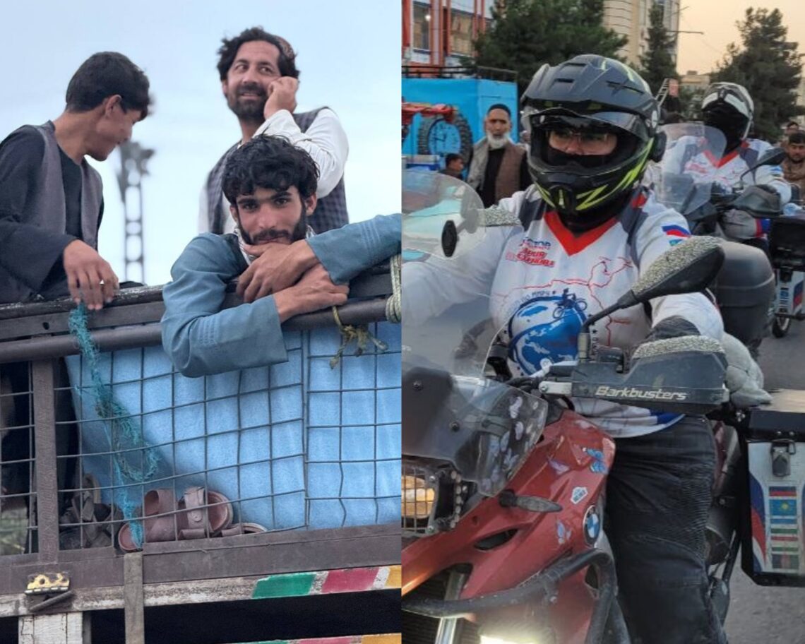 زوج گردش‌گر روسی می‌گویند نگاه‌های «زننده‌ی» مردم افغانستان آزارشان می‌داد