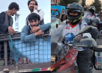 زوج گردش‌گر روسی می‌گویند نگاه‌های «زننده‌ی» مردم افغانستان آزارشان می‌داد