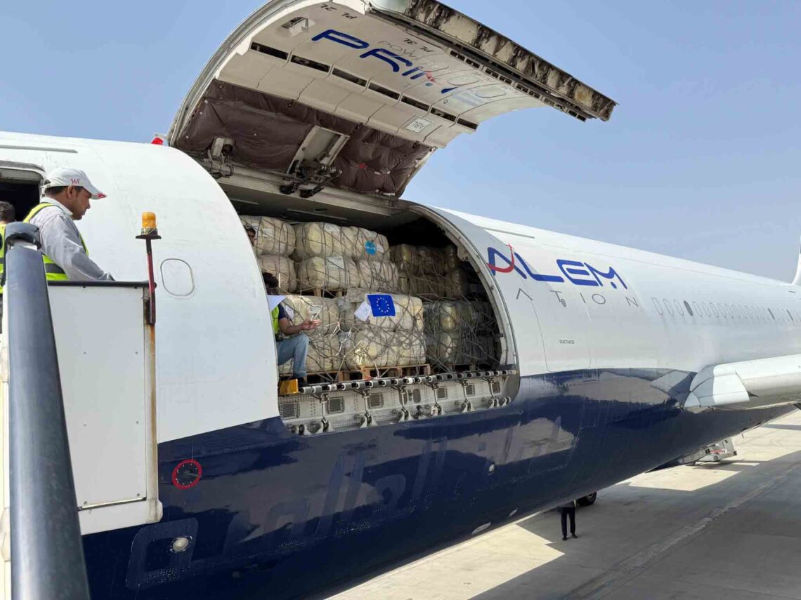 دومین محموله‌ی کمکی اتحادیه‌ی اروپا امروز وارد افغانستان می‌شود