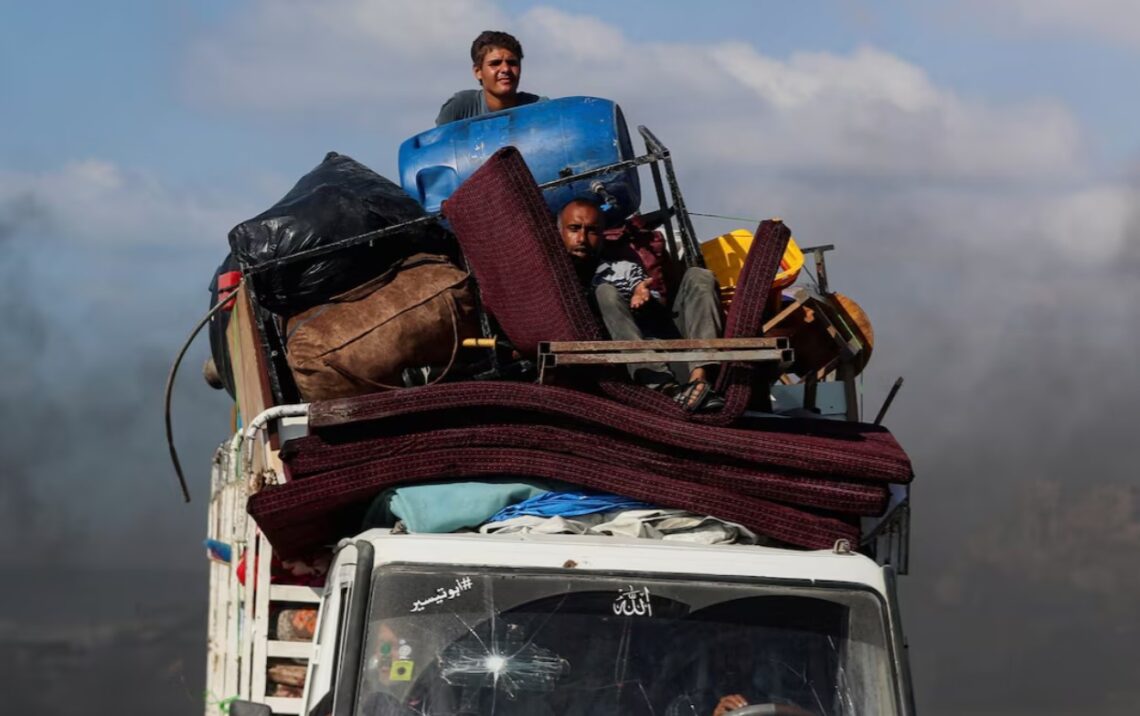 ۲۰۰ هزار تن در هفتههای پسین شهر غزه را ترک کردند