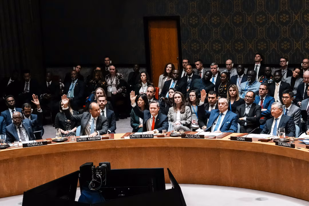 شورای امنیت سازمان ملل طرح امریکا دربارهٔ غزه را تصویب کرد