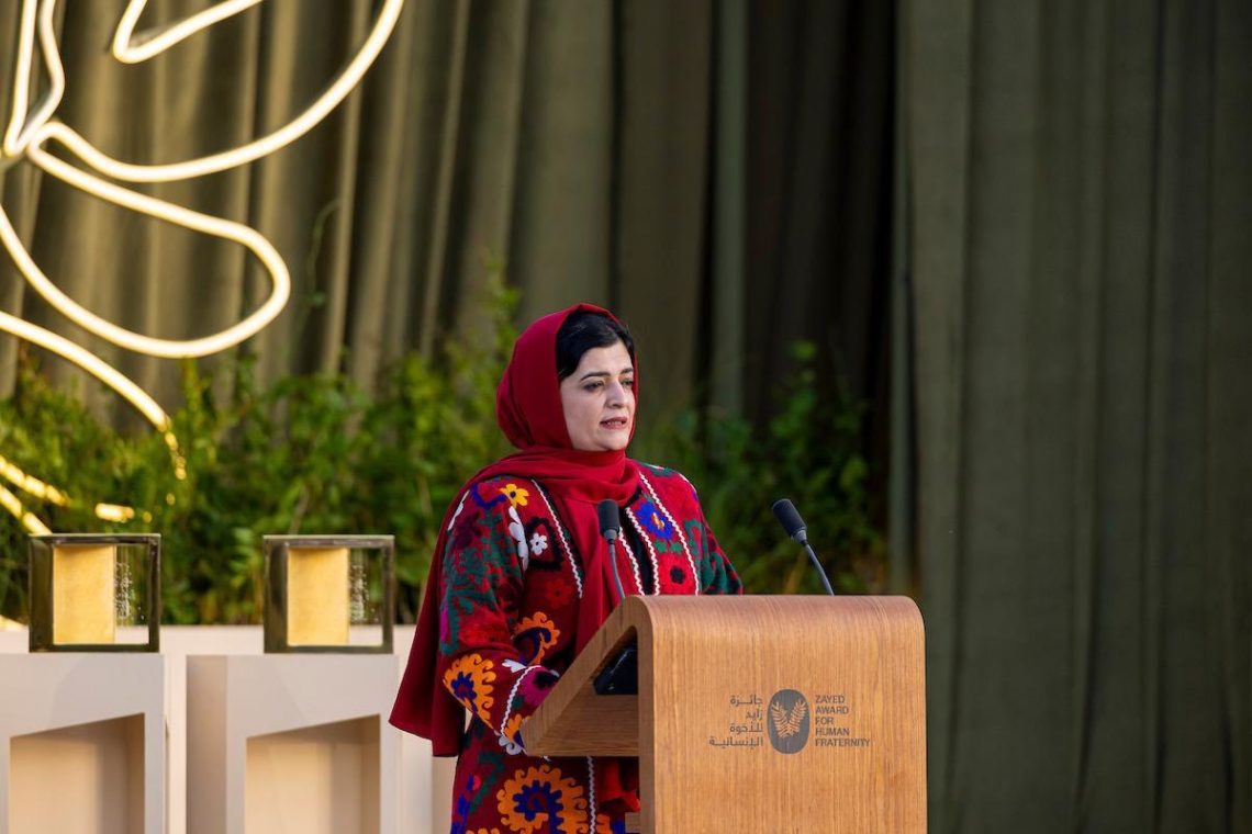 زرقا یفتلی برندۀ جایزۀ بین‌المللی «زاید برای همبستگی انسانی ۲۰۲۶» شد